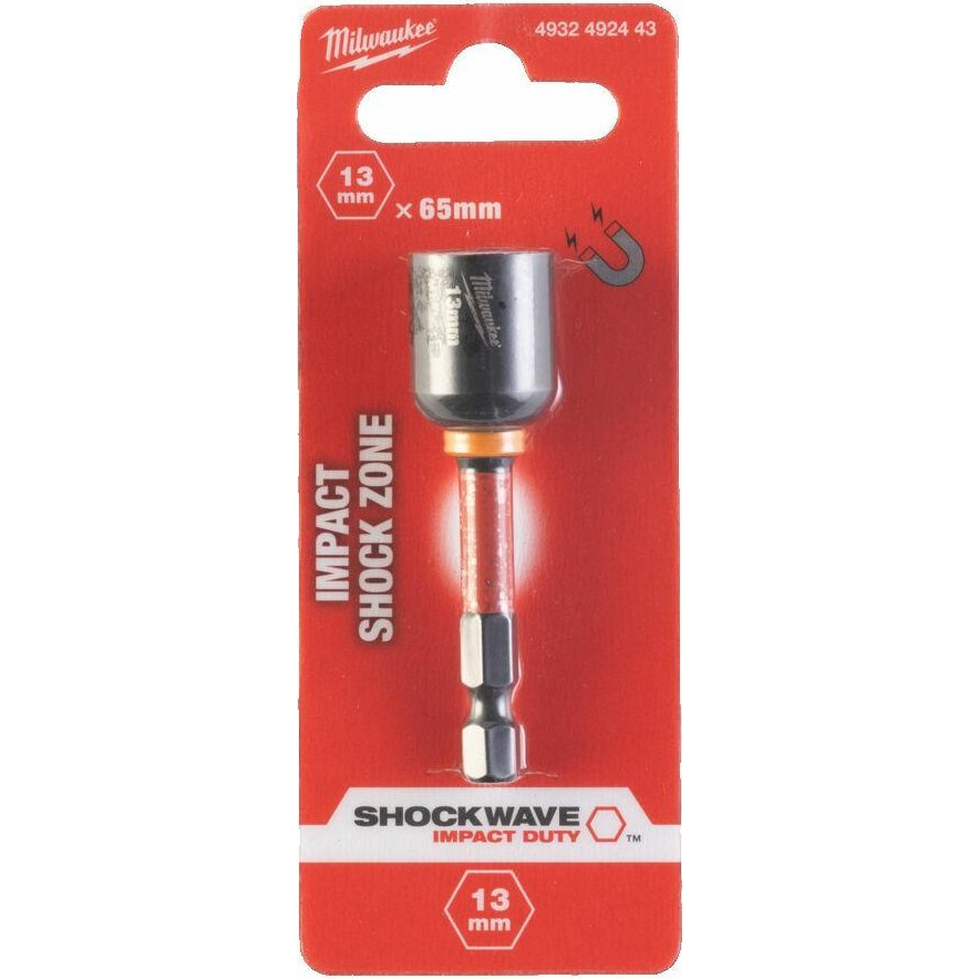 Milwaukee MILWAUKEE BIT WITH SOCKET 13mm (65mm) (4932492443)