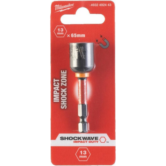 Milwaukee MILWAUKEE BIT WITH SOCKET 13mm (65mm) (4932492443)